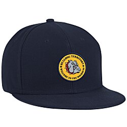 New Era Classic Flat Bill Snapback Cap - Full Color Patch