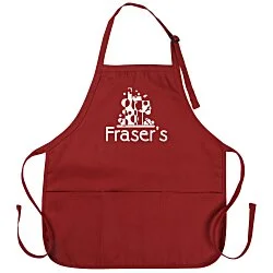 Q-Tees Full Length Pouch Pocket Apron