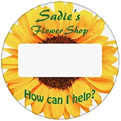 Matte Finish Name Badge - 1-3/4" Round