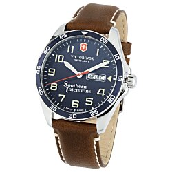 Victorinox Fieldforce Leather Watch