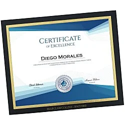 Mat Certificate Frame - 8" x 10"