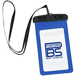 Accent Water Resistant Phone Pouch - 24 hr