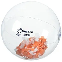 Confetti Beach Ball - 24 hr