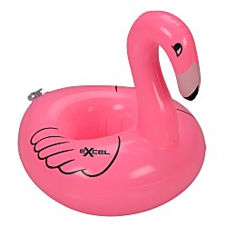 Inflatable Drink Holder - Pink Flamingo - 24 hr
