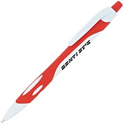 Sport Soft Touch Gel Pen - White