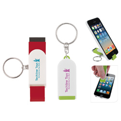 Phone Stand with Screen Cleaner Keychain  Main Image