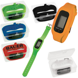 Pedometer Watch with Case  Main Image
