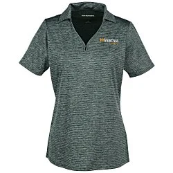 Tonal Stripe Snag Resist Performance Polo - Ladies'