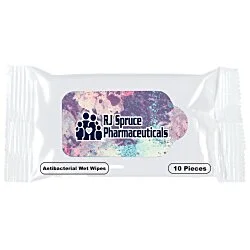 Antibacterial Wet Wipe 10 Pack