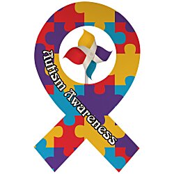 Pinwheel Yard Sign - Awareness Ribbon - 24 - 1/2" x 15 - 1/2"