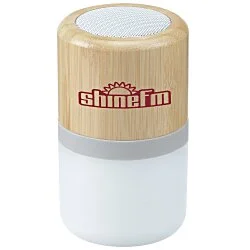 Bamboo Wireless Light-Up Speaker