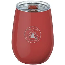 Refresh Vacuum Wine Tumbler - 10 oz. - Laser Engraved