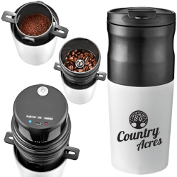 All in One Portable Electric Coffee Maker - 14 oz.  Main Image