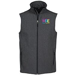 Heathered Soft Shell Vest - Men's