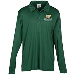 Zone Long Sleeve Performance Polo - Men's