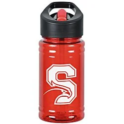 Breaker Bottle with Two-Tone Flip Straw Lid - 16 oz.