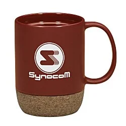 Beck Coffee Mug with Cork Base - 13 oz. - 24 hr