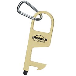 Tag Along Touchless Door Opener with Carabiner - 24 hr