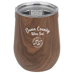 Corkcicle Stemless Wine Cup - 12 oz. - Wood