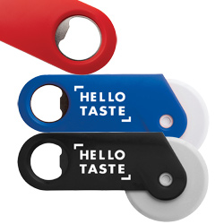 Pizza Cutter and Bottle Opener  Main Image
