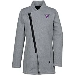 OGIO Stretch Fleece Asymetric Jacket - Ladies'