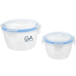 Nesting Locking Lid Container Set