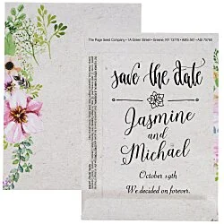Watercolor Seed Packet - Cut Flower Bouquet