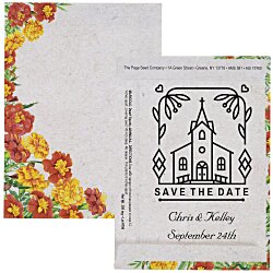 Watercolor Seed Packet - Marigold