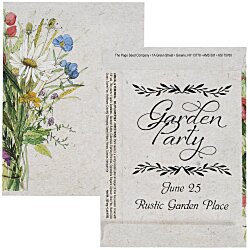 Watercolor Seed Packet - Wildflower Mix
