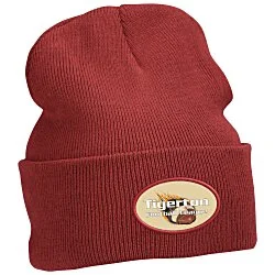 Big Cuff Knit Cap - Full Color Patch