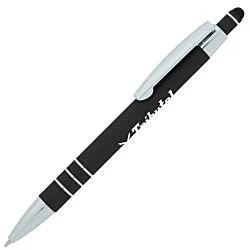 Dublin Soft Touch Stylus Metal Pen - 24 hr