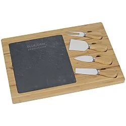 Slate Cheese Board Set