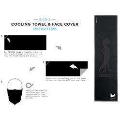 Mission Cooling Towel and  Face Cover  Main Image