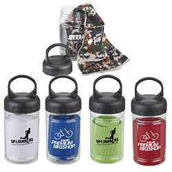 Chill-Out Cooling Towel & Bottle  Main Image