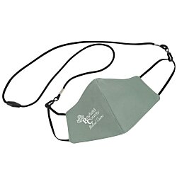 Comfy 2-Ply Face Mask with Lanyard