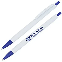 Bargain Writer Pen - White