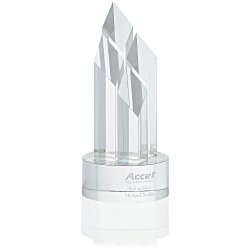 Overton Crystal Award - 10"