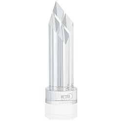 Overton Crystal Award - 14"