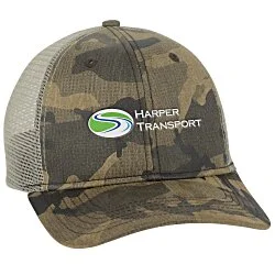 DRI DUCK Covert Camo Trucker Cap