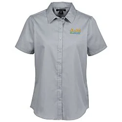 Stain Repel Short Sleeve Twill Shirt - Ladies'