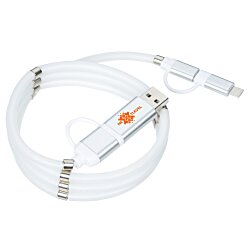 Whirl Duo Charging Cable with Magnetic Wrap - 24 hr