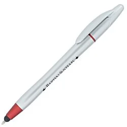 Modi Stylus Twist Pen/Highlighter - Silver