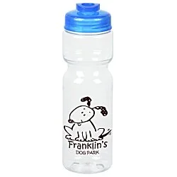 Clear Impact Olympian Bottle with Flip Drink Lid - 28 oz.