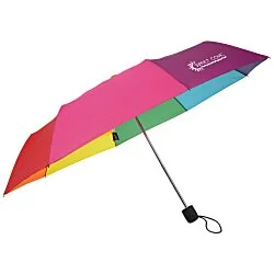 Shed Rain Super Mini Umbrella - Rainbow - 42" Arc