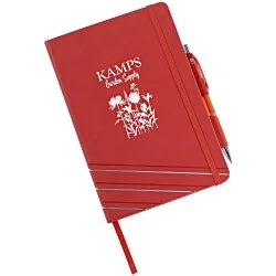 Souvenir Foil Accent Notebook with Pen