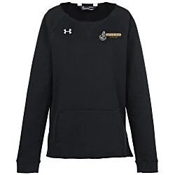 Under Armour Hustle Fleece Crew Sweatshirt - Ladies'