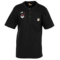 Carhartt Henley T-Shirt - Embroidered