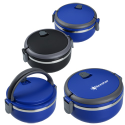Insulated Lunch Box Food Container - Round  Main Image