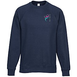 Independent Trading Co. Icon Lightweight Loopback Terry Crewneck Sweatshirt - Embroidered