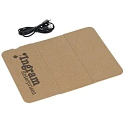 Fold Up Mouse Pad with Wireless Charging Pad